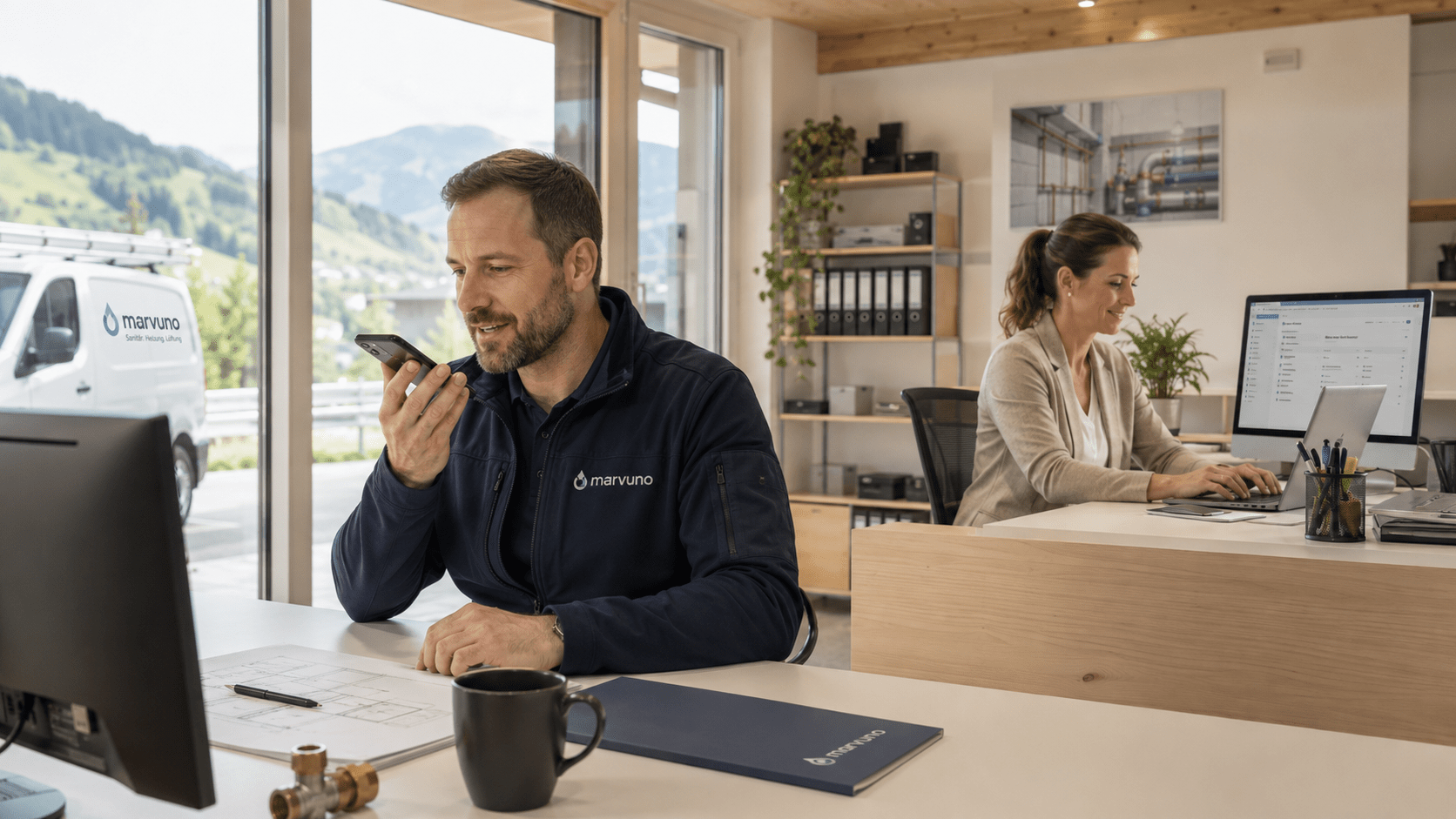 Mit Marvuno Materialinfo wird zur Aufgabe